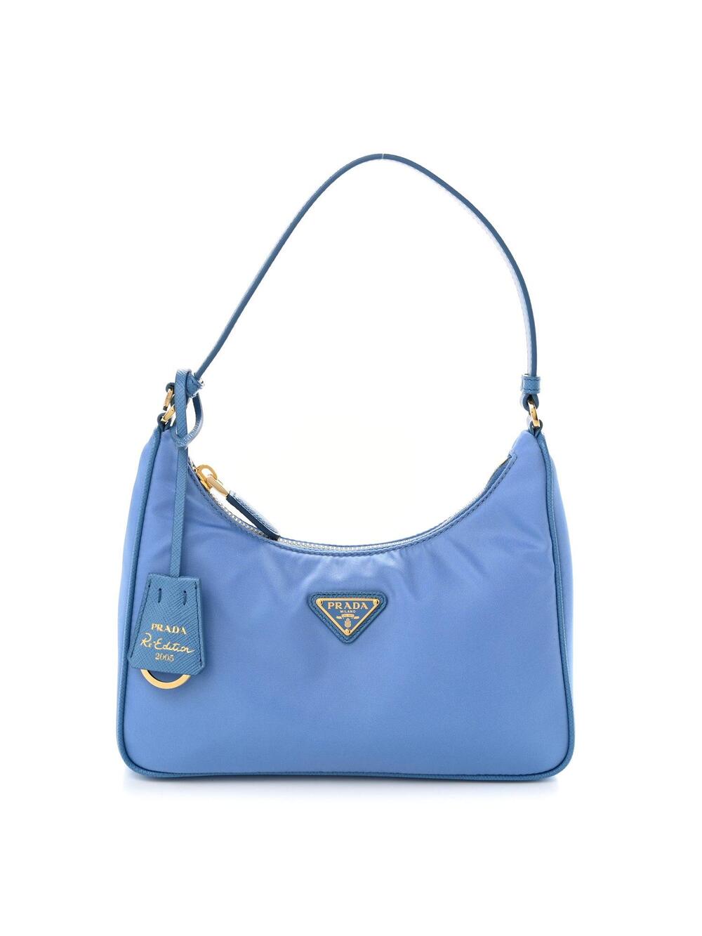 Prada Tessuto Nylon Saffiano Mini Re- #323703P92B